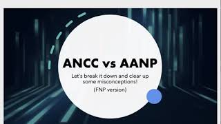 RETIRED  See updated video NP Board Review ANCC vs AANP Breakdown amp Common Misconceptions [upl. by Armilda399]