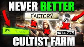 PVE CULTIST FACTORY IS INSANE NOW Escape From Tarkov PVE Event [upl. by Mariand]