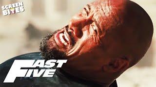 Dwayne Johnson as Agent Hobbs  The Rock in Fast amp Furious  Fast Five 2011  Screen Bites [upl. by Phila]