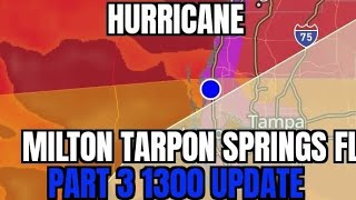 Update 1300 Tarpon Springs Hurricane Milton [upl. by Akienom]