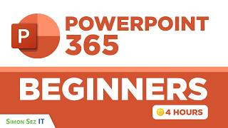 PowerPoint 365 Training for Beginners  4Hour Tutorial Course [upl. by Euqinna707]