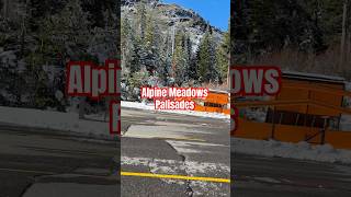 Palisade’s terrain park preparations alpinemeadows northstar skitown laketahoe ikonpass epic [upl. by Zinnes]