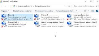 How to fix network cable unplugged error on Windows 10 [upl. by Pavla]