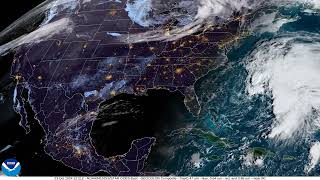 CONUS Oct 23 2024  24 Hour Timelapse [upl. by Dde]