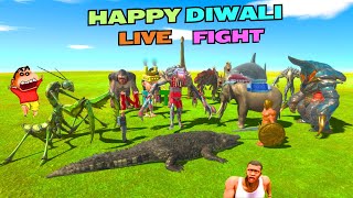 🔥 All Units vs Giant Monster Fight Diwali Special Live in ARBS [upl. by Weinberg]