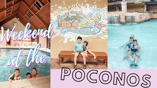 VLOG  Weekend at the Poconos  H2O Indoor Waterpark  Travel Tips  We The Tads [upl. by Udell]