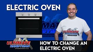 how to replace an electric oven [upl. by Terrill]