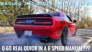 How To Launch a Stick Shift Hellcat [upl. by Nanyk]