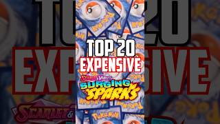 Most Expensive Surging Sparks Pokemon Cards after ONE WEEK [upl. by Eenwat890]