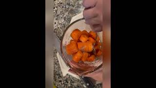 Air fryer Honey roasted carrots side dish recipe [upl. by Orling]