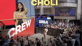 Choli Ke Peeche Song Launch  Kareena Kapoor Khan  Crew  FULL VIDEO [upl. by Sloane138]