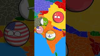 USA Attack Pakistan shorts viral countryballs [upl. by Pascale]