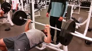 First Time Bench Pressing 225 [upl. by Aser]