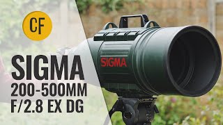 Special Sigma 200500mm f28 EX DG Green Giant lens review with samples [upl. by Alyson]