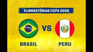 BRASIL X PERU  AO VIVO COM IMAGEM [upl. by Lenhart]