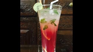 Nonalcoholic cranberry mojito [upl. by Aydni]