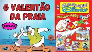 DONALD E O VALENTÃO DA PRAIA  DISNEY  Mundo Dos Gibis Narrados [upl. by Peg]