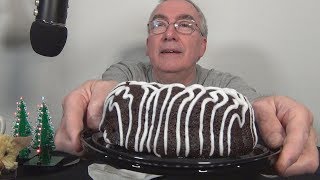 ASMR Eating KFC Chocolate Cake [upl. by Elatnahs977]