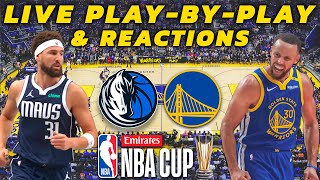 Dallas Mavericks vs Golden State Warriors  Live PlayByPlay amp Reactions [upl. by Arvad]