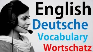 Video42 DeutschEnglisch Wortschatz Übersetzung German English Englisch Lernen 8Klasse Sätze [upl. by Emlen243]