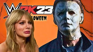 🎃 TAYLOR SWIFT fighting MICHAEL MYERS 🎃 [upl. by Hussey]