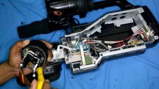 how to repair sony hd 1500 camera lens [upl. by Lleraj]