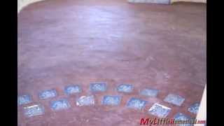 Homemade EarthenCob Floor  Part 3 of Radiant Heat Floor for EarthbagSuperadobe House [upl. by Aineval776]