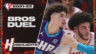 LaMelo vs Lonzo BALL BROTHERS DUEL Full Highlights 🔥 Hornets vs Bulls [upl. by Eetak]