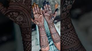 short front hand mehandi design 2024 beautiful [upl. by Dorita]