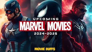 Upcoming Marvel Movies in 20242025  List of Most Awaited Marvel Movies [upl. by Figueroa633]