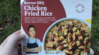 Chef Esther Choi quotKorean BBQ Chicken Fried Ricequot Meal Review [upl. by Odlanra]