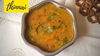 Sambar Recipe in Tamil  Thirunelveli Sambar  திருநெல்வேலி சாம்பார் [upl. by Yraeg201]