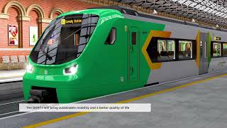 DART  Alstom to provide the most sustainable fleet of trains in Irish transport history [upl. by Eiral521]