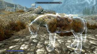 Skyrim Mods Summon Rideable Horse Pack PS4XBOX1PC [upl. by Isaak151]