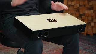 Meinl Percussion Travel Slaptop Cajon Baltic Birch TTOPCAJ1 [upl. by Aciretahs]