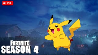 🔴 LIVE NOW Fortnitemares Event Gameplay Fortnite x Pikachu Crossover Fun [upl. by Eseila]