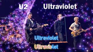 U2 Ultraviolet karaoke [upl. by Selinski741]