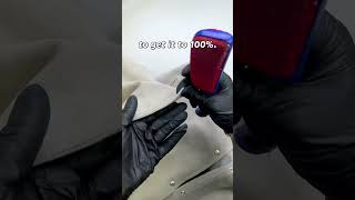 How A Drycleaner Cleans A 3500 Dior Suede Jacket By Hand laundry [upl. by Okajima]