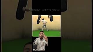 Finito López entrenamiento boxeo finito viral reels [upl. by Demetra]