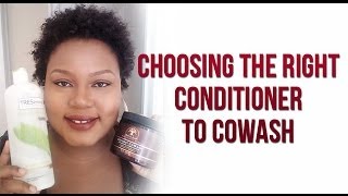 Choosing The Right Conditioner To CoWash  Ammina Rose [upl. by Catlee]