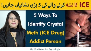 5 Ways To Identify Crystal Meth ICE Drug Addict  Drugs Complications amp Treatment [upl. by Lymann]