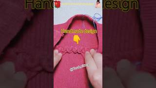 Make design with knitting knitting sewing handmade handknitting knitting stitching shorts [upl. by Aneej389]