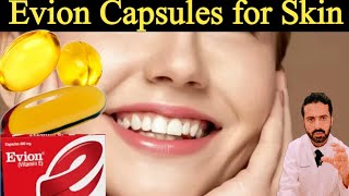 Evion capsules Uses for Skin  Evion Vitamin e for skin problems [upl. by Ehtyaf]