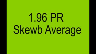 196 PR Skewb Average Former WR13 [upl. by Naejeillib]