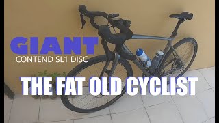 Bike Check  Giant Contend SL1 Disc  Vertu Saddle Review  English and Tagalog [upl. by Dlareg]