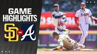 Padres vs Braves Game 2 Highlights 52024  MLB Highlights [upl. by Yragerg]