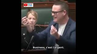 Raoul député Belge exprime sa colère au Parlement belge face à la crise en RDC [upl. by Daveta]