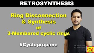 Cyclopropane Disconnection and synthetic approach Retrosynthesis [upl. by Simone]