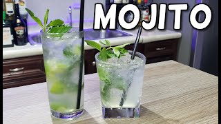 ¿Cómo Preparar el MOJITO Clásico 🌿🍋  Coctel Clásico  2 Preparaciones Fáciles  Mojito Original [upl. by Elder]