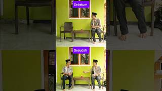 MEMBUAT VIDEO BERTEMU KEMBAR IDENTIK  Sebelum dan Sesudah Editing beforeafter editing kembaran [upl. by Greenleaf]